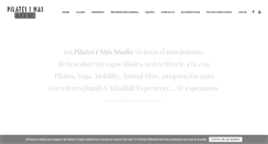 Desktop Screenshot of pilatesimas.com